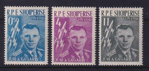 Albania 1962 juri gagarin - albania,