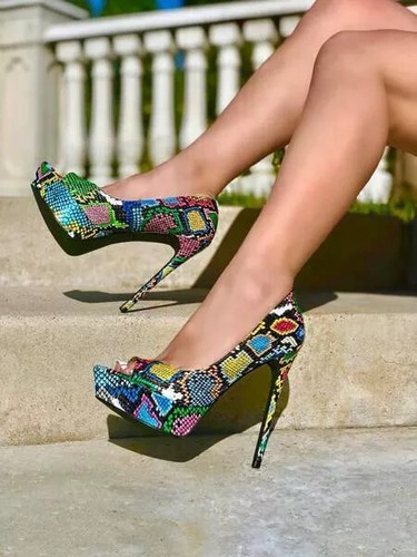 Scarpe decolte cm plateau - decolte, 16.5