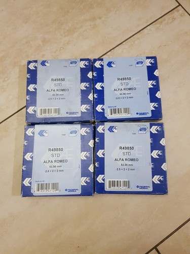Fasce pistoni std alfa - pistoni, romeo