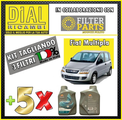 Kit tagliando filtri - kit, filtri+5lt