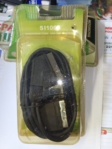 Cavo 5mts scart maschio - maschio, |