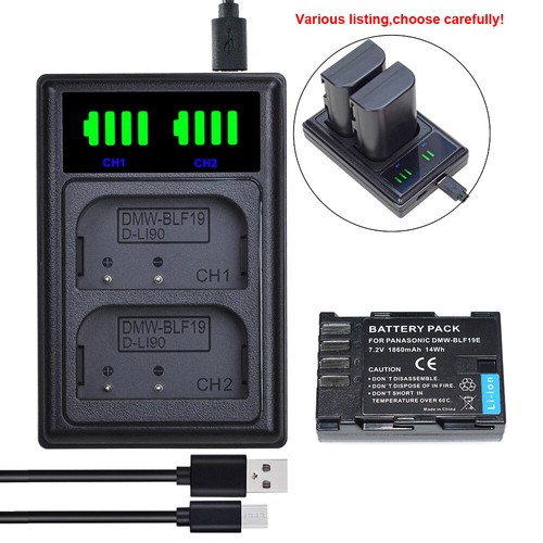 Batteria doppio caricatore - batteria,
