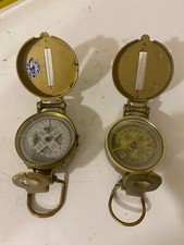 Bussole con Ago Magnetico in Ottone  Nautica Richiudibile