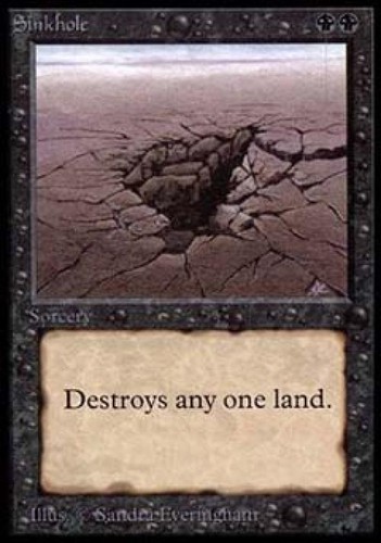 Mtg sinkhole inglese gioco - mtg,