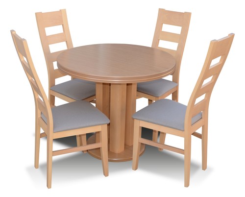 Tavolo rotondo classico legno
