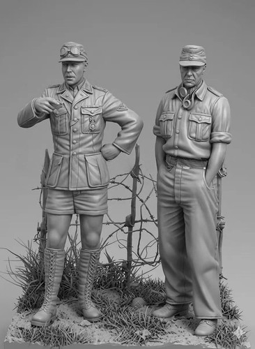 German afrika korps tank - german,