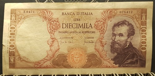 Banconota 10000 lire - banconota,
