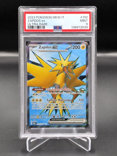Pokémon psa zapdos ex - psa,