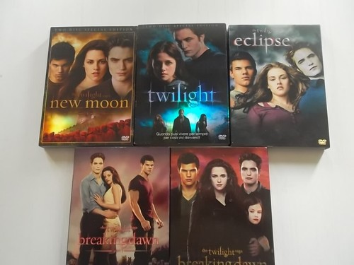 Dvd twilight saga completa - twilight,