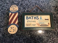 Insegne da parete vintage