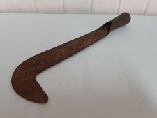 Vecchia antica Falce in Ferro Forgiato