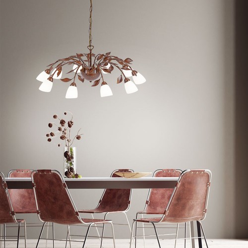 Luce sospensione vintage - a,