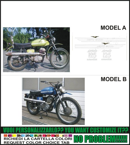 Adesivi stornello 125 - adesivi,