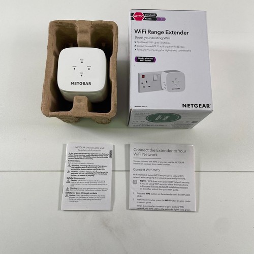 Netgear ac750 range extender - range,