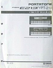 Yamaha psr e213 ypt - yamaha, ypt-210