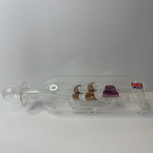 Decanter vetro nave - , in