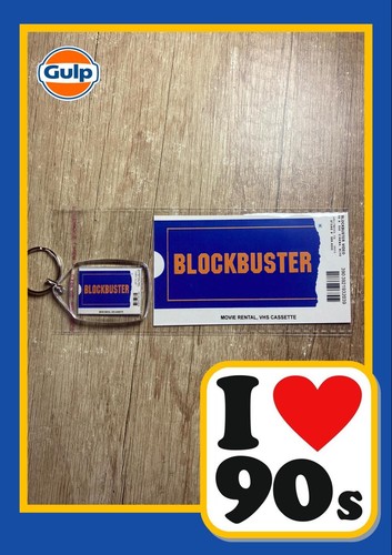 Portachiavi blockbuster cover - blockbuster,
