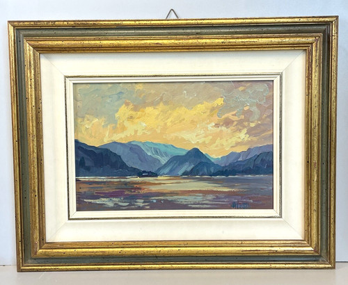 Quadro dipinto paesaggio - dipinto,