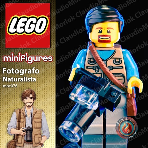 Lego fotografo naturalista - ⭐,