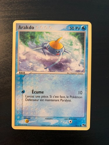 Carte pokémon arakdo - pokémon,