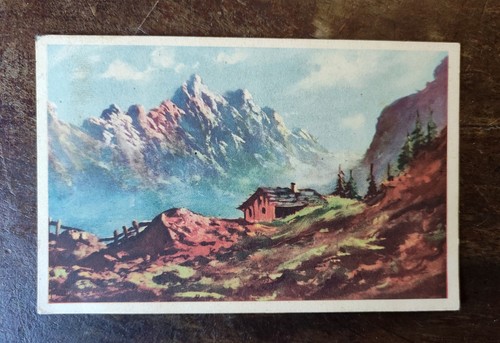 Cartolina postale montagna - cartolina,