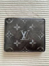 Louis Vuitton M11708 Portafoglio Sottile Portafoglio Pieghevole Monogramma Sp...