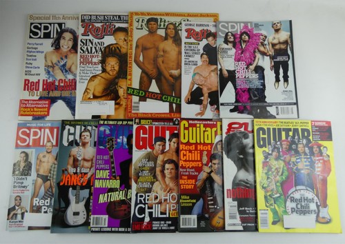Red hot chili peppers magazine - red,