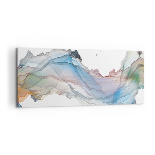 Quadro tela 120x50cm - tela, onde