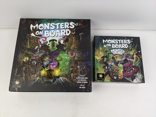 Monsters board deluxe - on, w/