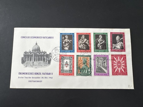 Vaticano fdc lettera primo - vaticano,