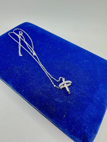 Collana con ciondolo croce oro - con,