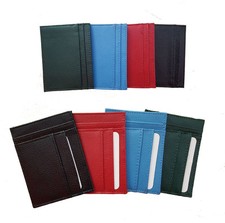 Porta tessere carte di credito portafogli uomo donna vari colori