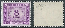 1955-81 ITALIA SEGNATASSE