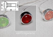 lampada neon  spia a tenuta