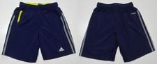 COSTUME PANTALONCINO ADIDAS RETE INTERNA TG. 10  ANNI BLU GRIGIO GIALLO FLUO