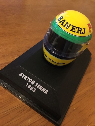 Casco ayrton senna 1983 - casco,