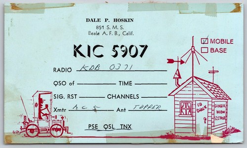 Scheda qsl radio - scheda, cb