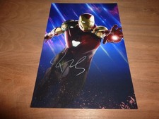 ROBERT DOWNEY Jr signed 12X8