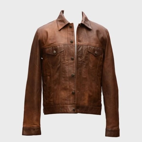 Giacca uomo marrone classica