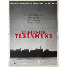 LE DERNIER TESTAMENT Affiche de film  - 40x54 cm. - 1983 - Lynne Littman, Willia