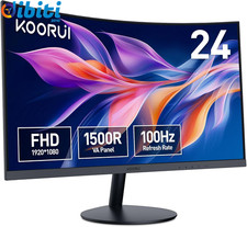 Monitor 23.6 Pollici Curvo