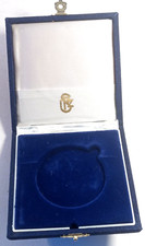 CUSTODIA PER  MONETA O MEDAGLIA -SCATOLA-ASTUCCIO-USATA-(8)