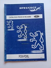 Peugeot 50 Fox - Fox L 1993 catalogo ricambi scooter italiano originale