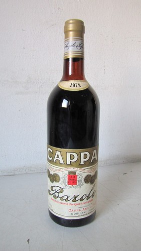 Barolo cappa 1978 - cappa,