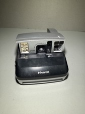 Polaroid One 600 fotocamera pellicola istantanea vintage - nero e argento non testata 1,5 piedi