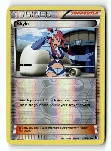 Pokemon card skyla - pokemon, reverse
