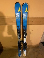2 PAIA DI SCI ATOMIC JUNIOR USATI 140 cm CON DIFETTO SUPERFICIALE