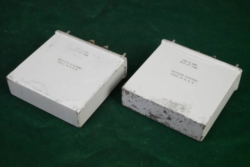 Coppia condensatori olio - coppia,