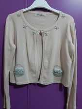 Giacca Giacchetta Giacchino Donna Bolero Coprispalle Ragazza Bambina L/XL Rosa