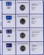 PAGINA AGGIORNAMENTO MASTERPHIL PER 2 EURO COMMEMORATIVI - TUTTE LE DATE